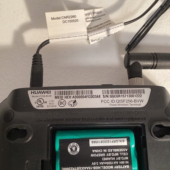 Huawei F256VW Verizon Wireless Home Phone Connect Router - Picture 4 of 8